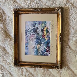 Signed "Garden of Cheer" Painting by M. Joyce Zeigler